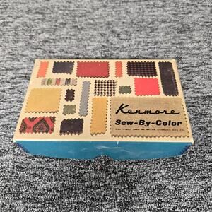 1960's Kenmore Sew-By-Color Zig-Zag Sewing Machine Attachments & Cards 60837 Vtg